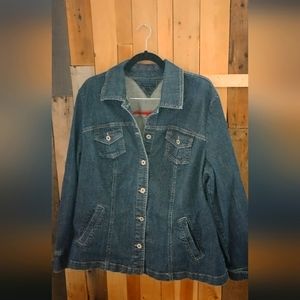 Tommy Hilfiger jean jacket size 10